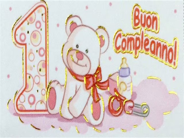 poesie primo compleanno