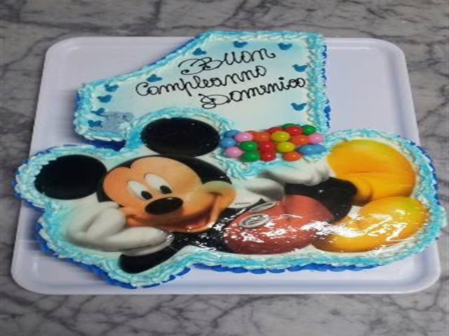 Torta primo compleanno bimbo 2