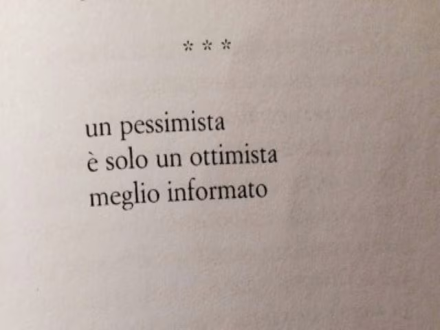 aforismi ottimismo