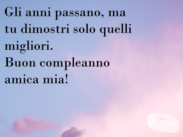 auguri 40 anni amica speciale