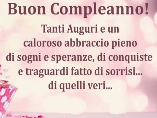 auguri 40 anni amica