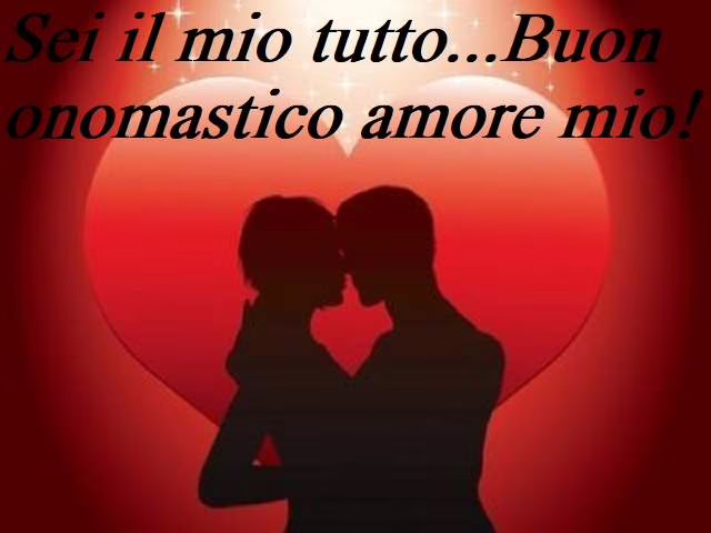 Auguri buon onomastico amore 11
