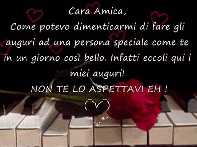auguri di compleanno