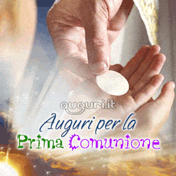 auguri per la prima comunione