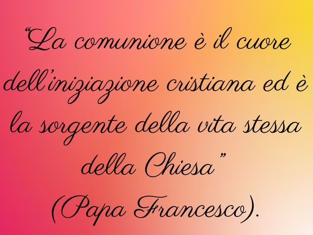 auguri prima comunione