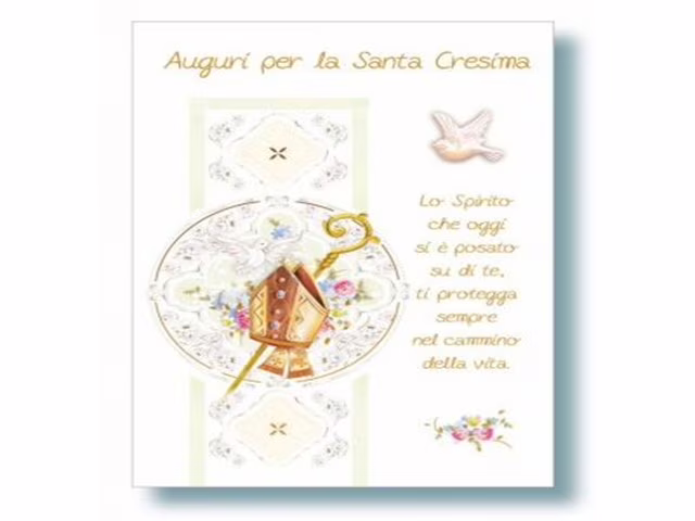 biglietti auguri cresima immagini 5