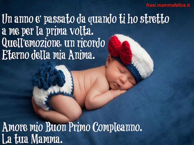 buon primo compleanno