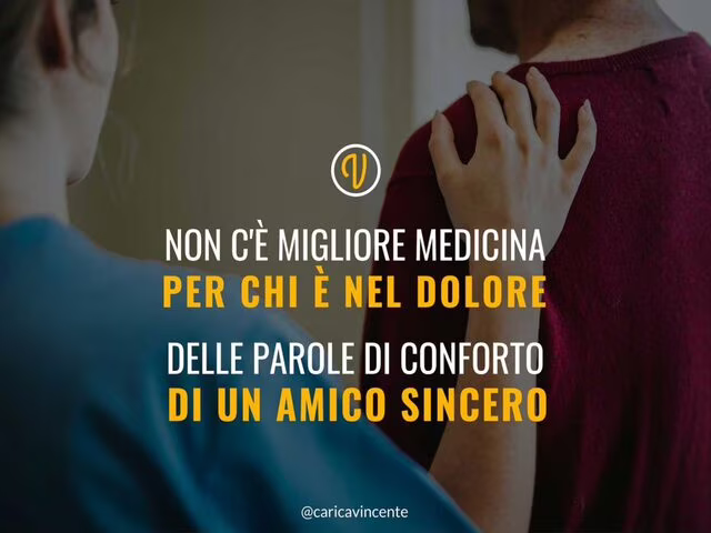 conforto amicizia