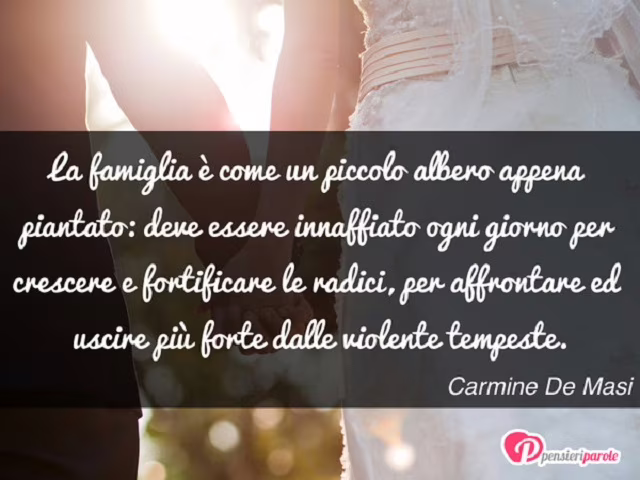 famiglia frasi belle