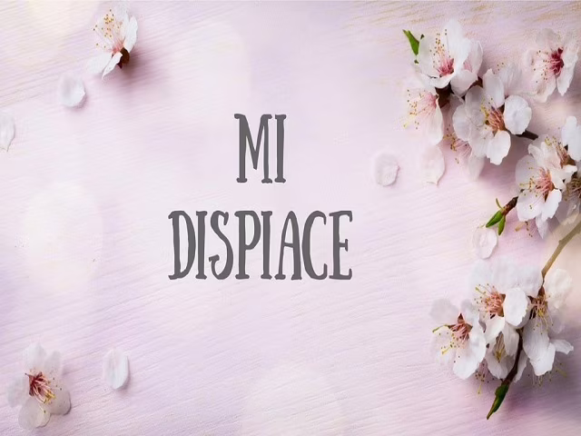 scusa, mi dispiace