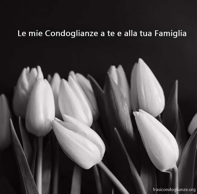 frase condoglianze
