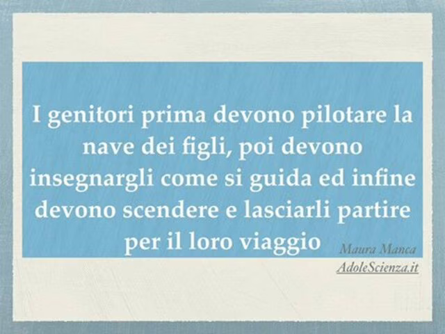 frase genitori figli