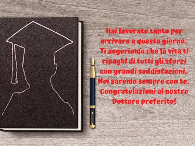 frasi auguri laurea figlio
