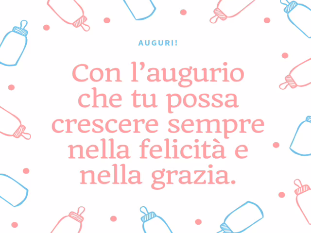 frasi battesimo