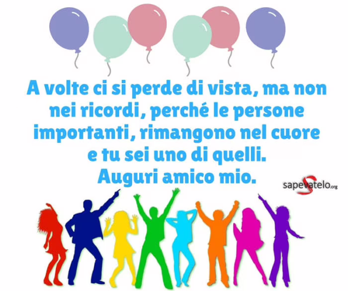 frasi compleanno amico