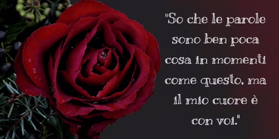 frasi condoglianze mamma