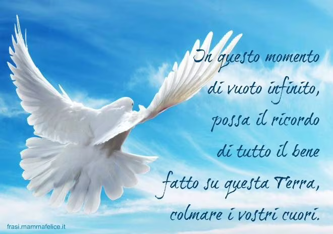 frasi condoglianze morte padre