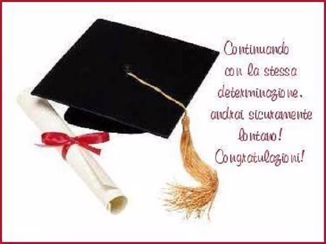 frasi congratulazioni laurea