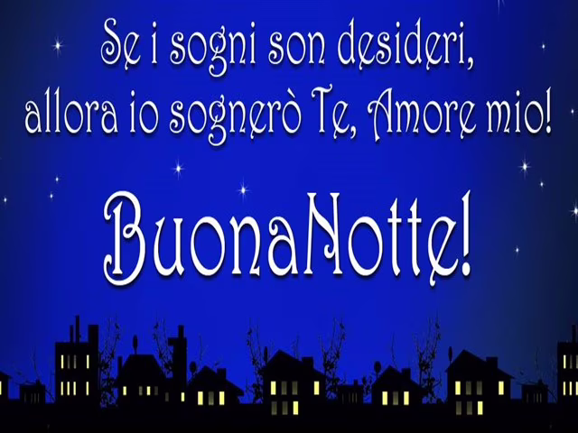 frasi d'amore della buonanotte