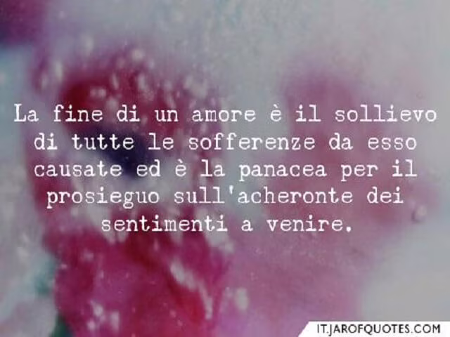 frasi divertenti sull'amore finito