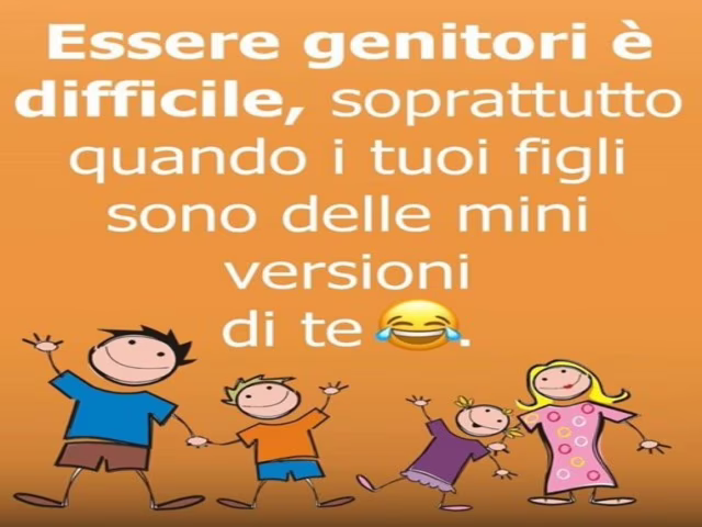 frasi genitori divertenti