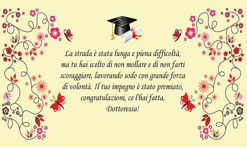 frasi laurea congratulazioni 