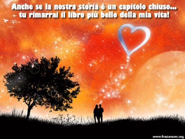 frasi per un amore finito