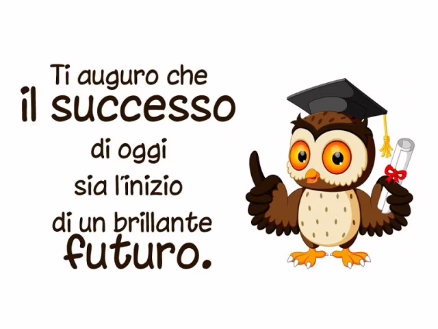 frasi x laureandi
