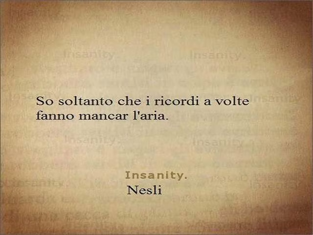poesie sui ricordi