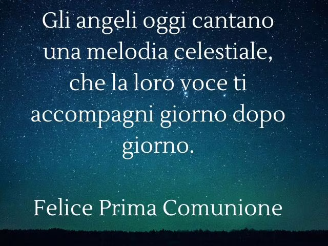 immagini auguri prima comunione
