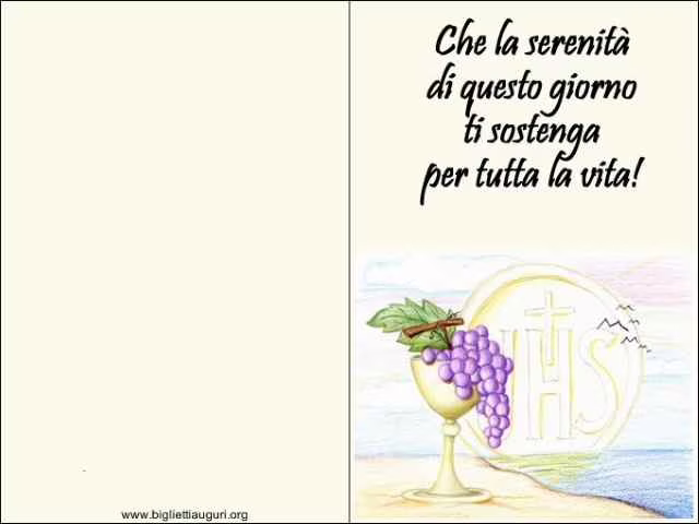 immagini di auguri prima comunione
