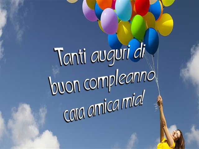 Immagini di compleanno per amica