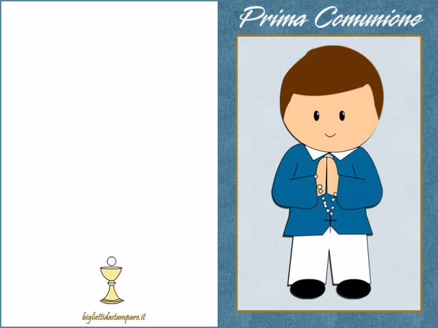 immagini e auguri di Prima Comunione