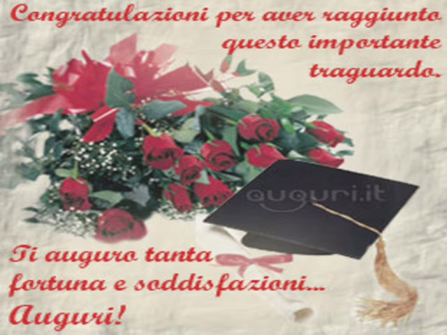 immagini laurea con fiori