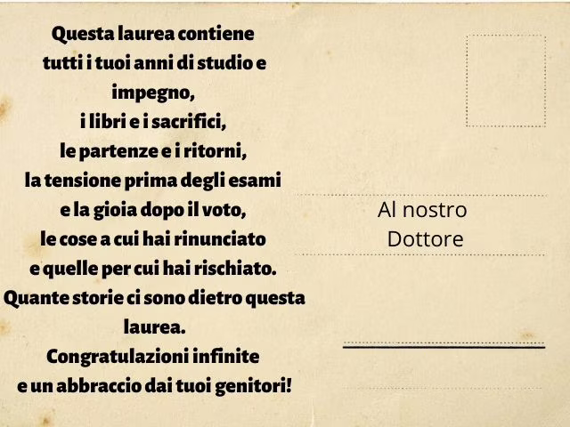 immagini laurea figlio