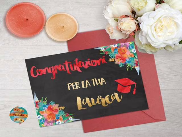 immagini laurea fiori