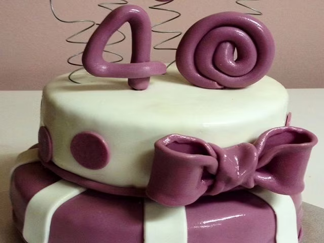 torte per 40 anni