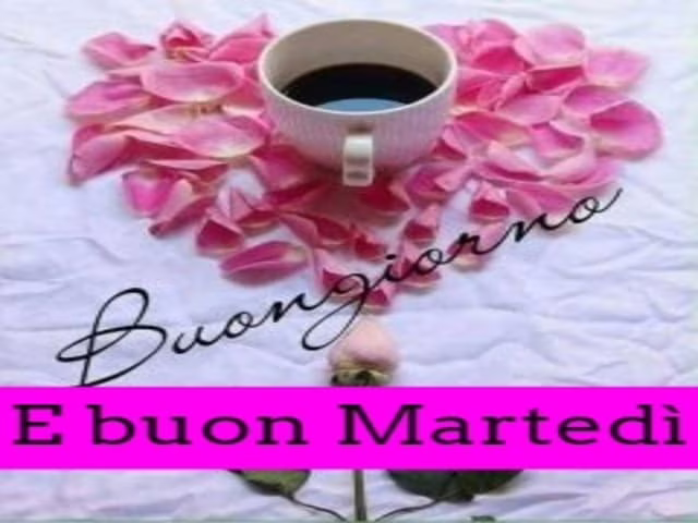 buon martedì con fiori 1