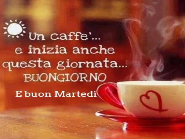 buon martedì con caffè 6