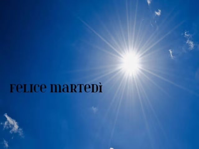 Buongiorno con il sole 7