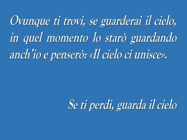 frasi sul cielo