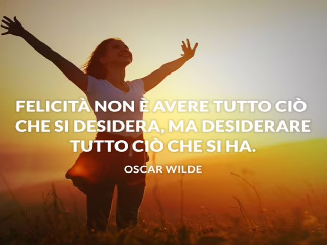 aforismi felicità oscar wilde