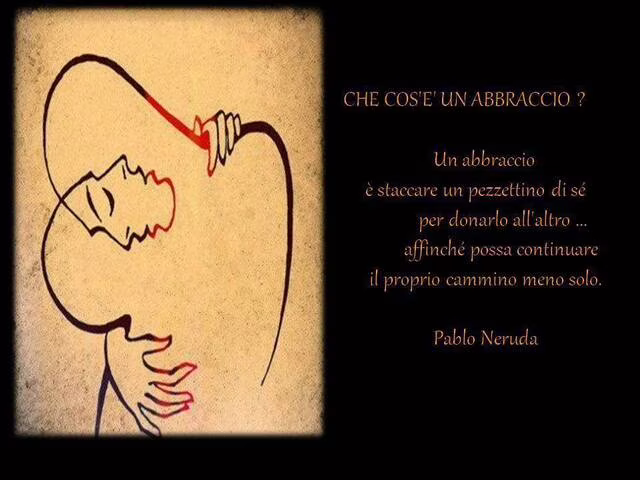 aforismi sugli abbraccia