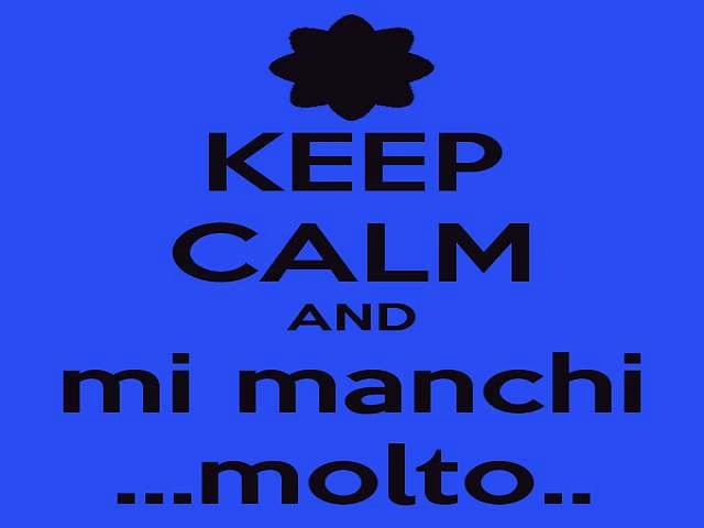 amore mi manchi