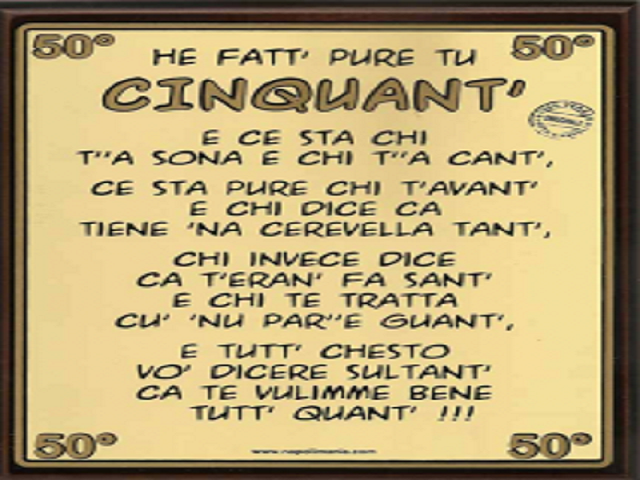 auguri 50 anni spiritosi