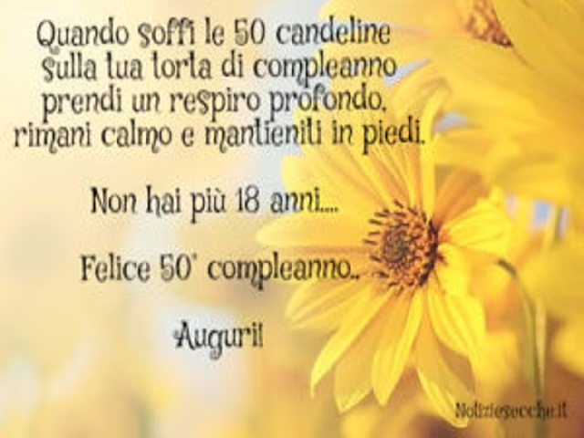 biglietti auguri 50 anni spiritosi
