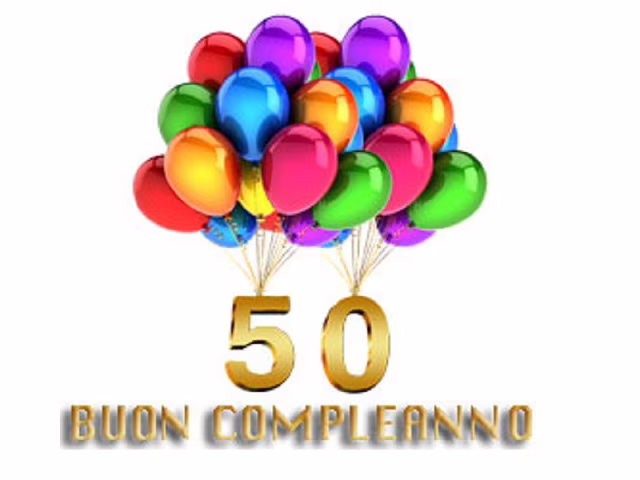 biglietto auguri 50 anni divertenti