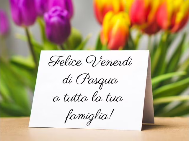 finalmente venerdì