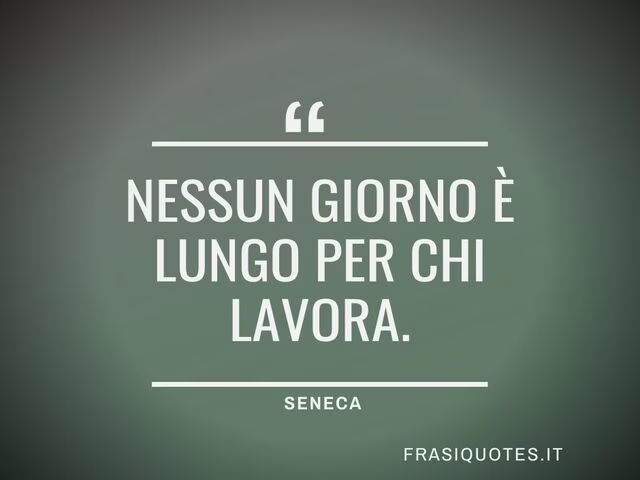 frase lavoro