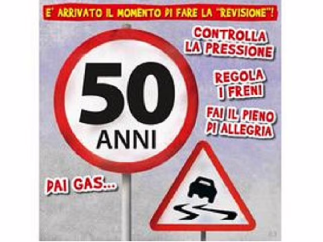 frasi auguri 50 anni compleanno